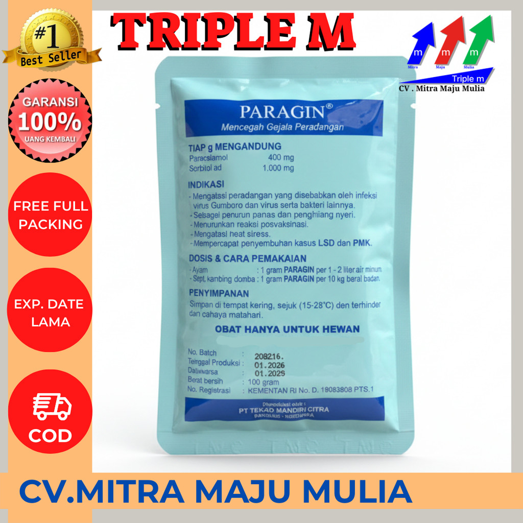 Paragin 100 gram Obat Anti Peradangan