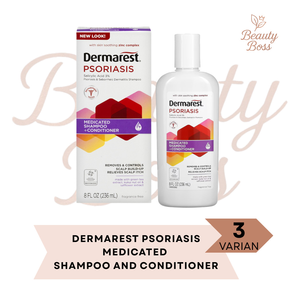 Dermarest Psoriasis Medicated Shampoo + Conditioner Salicylic Acid 3%