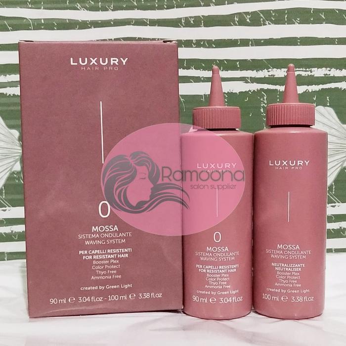 LUXURY MOSSA Obat Keriting Rambut No 0 1 2 - Nomor 2