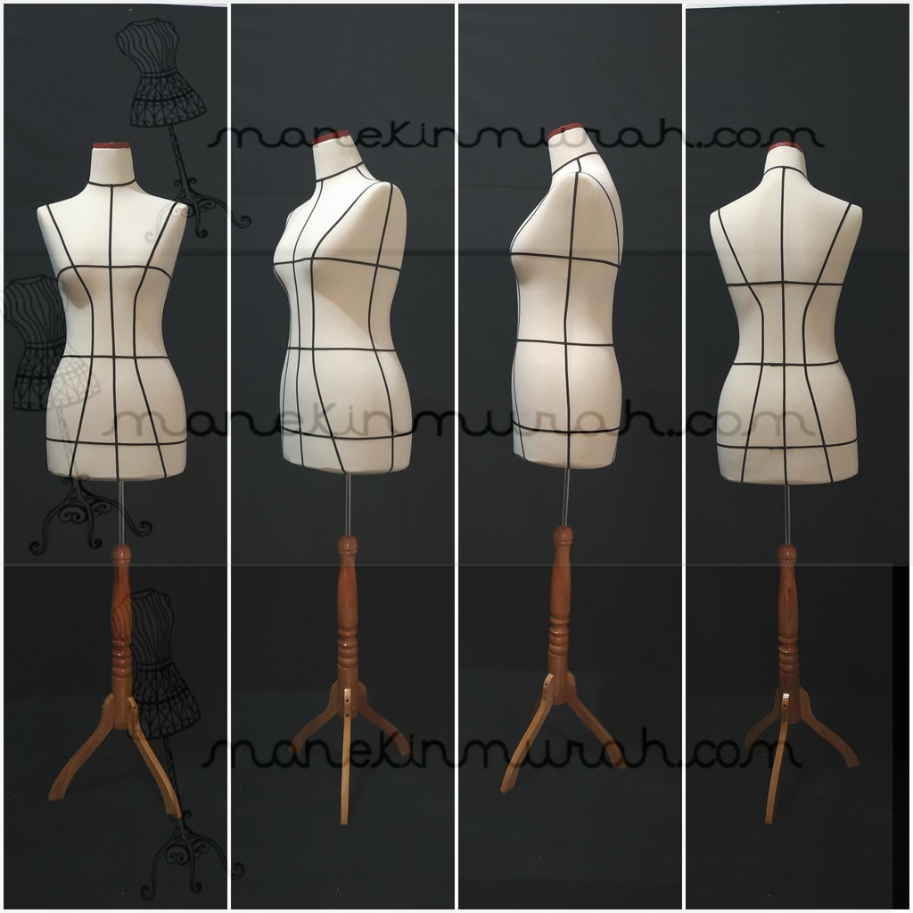Patung Manekin Dressmaking Wanita  | Manekin Setengah Badan Jahit