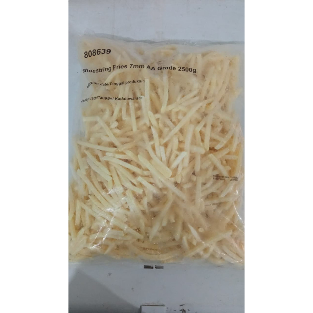 Kentang Goreng Beku Frozen 2,5 kg HFF Cirendeu