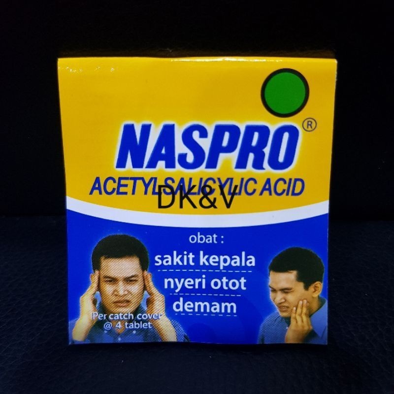 Naspro Obat Sakit Gigi Per  1 Tablet ecer HARGA PERBUAH
