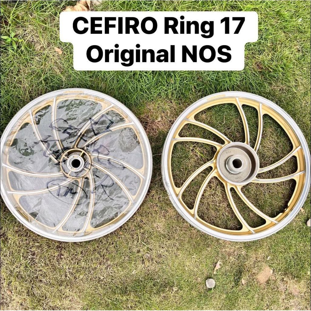 VELG PELK PELG RACING CEFIRO RING 17 ORIGINAL NOS PNP KAWASAKI ZX KAZE R KAZE BLITZ