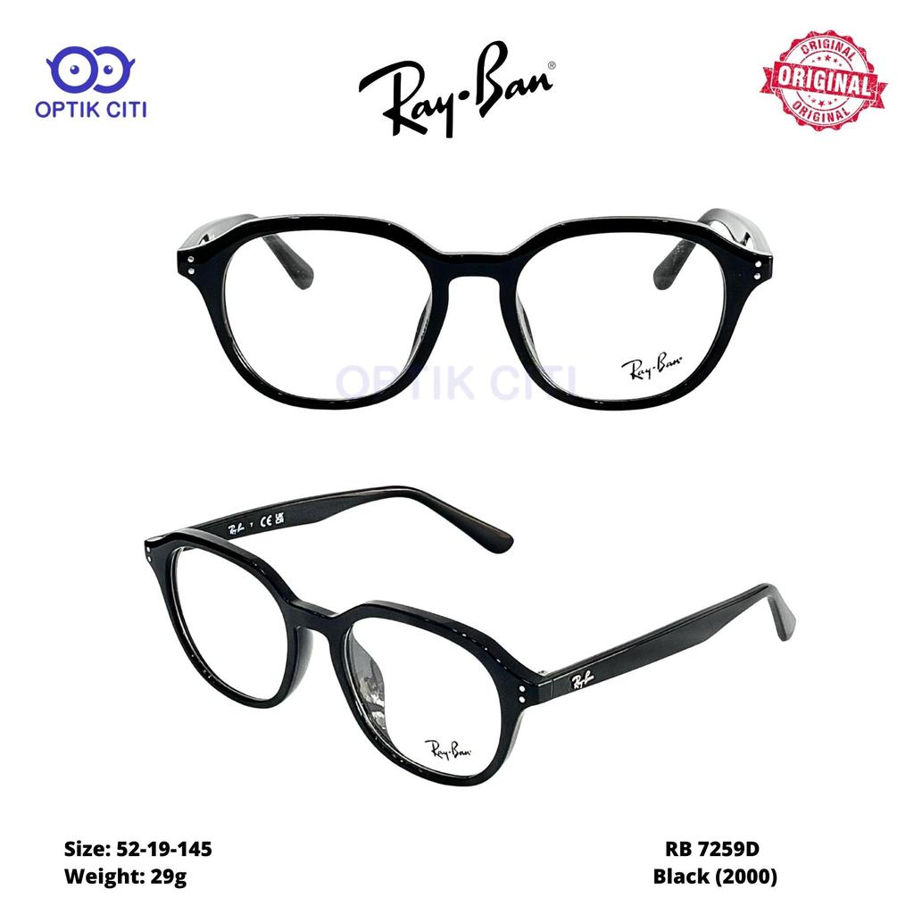 Frame Kacamata Original Pria Wanita Rayban RB 7259 D
