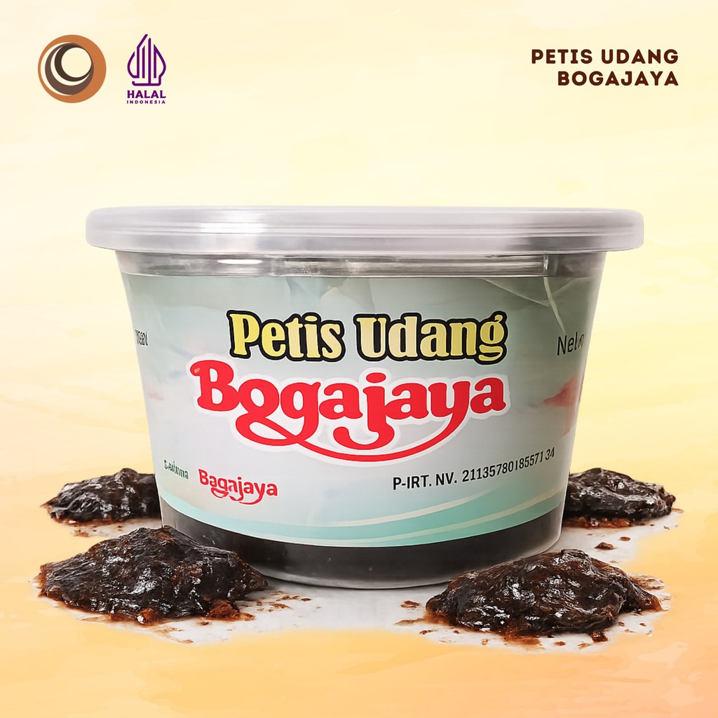 Bogajaya Petis Udang 250gr  -Rasa Gurih Pedas Manis Cocok Untuk Rujak Cingur, Lontong Kupang
