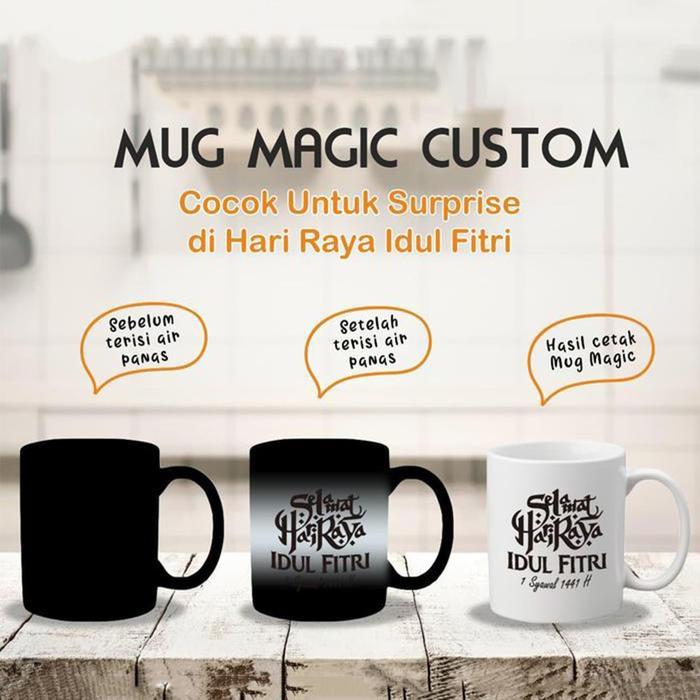 (Luxe Kitchee) Mug Magic Custom | Mug Magic | Mug bunglon - MUG
