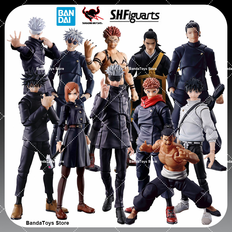 al  Bandai S.H.Figuarts Shf Jujutsu Kaisen  Satoru Gojo Megumi Fushiguro Yuji Itadori  Nobara Kugisa
