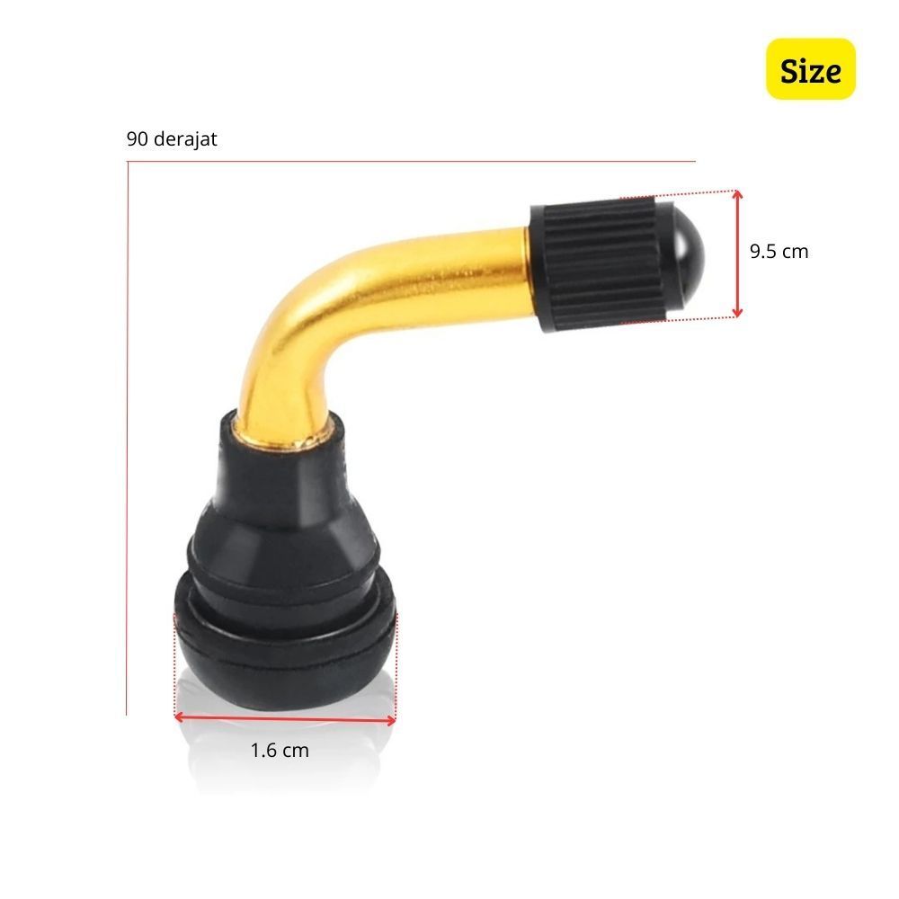 Pentil Ban Tubles PVR50 Ban Tubles Selis Sepeda / Motor Listrik