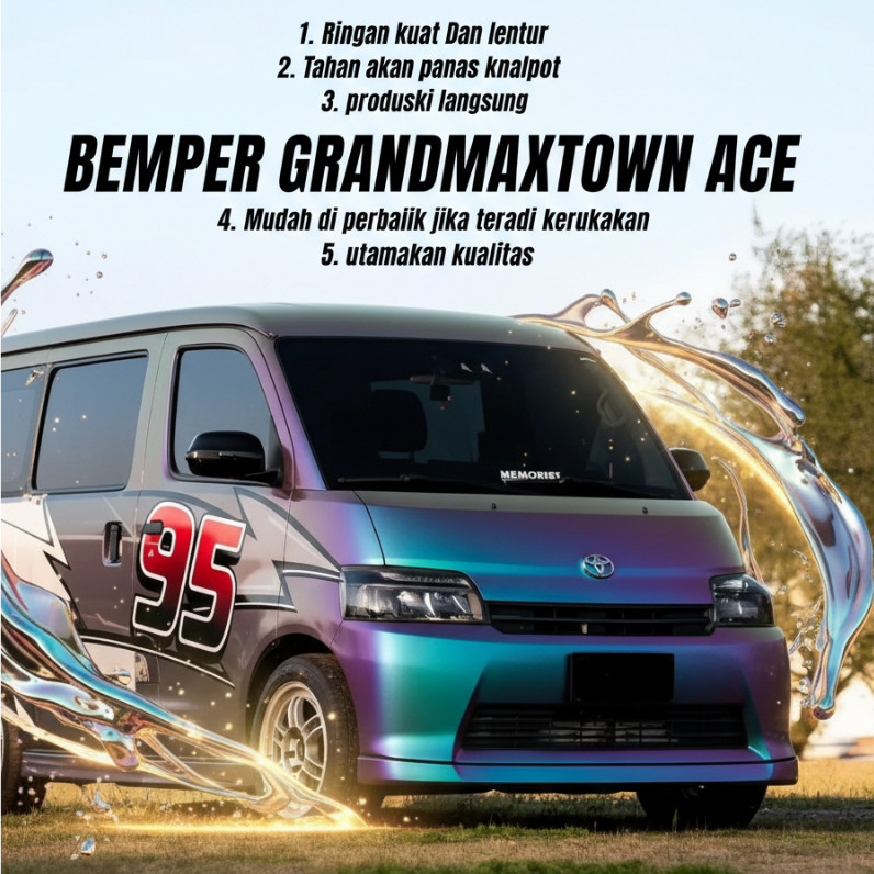 bodikit bemper/bumper grandmax town ace/town ice bodykit grandmax