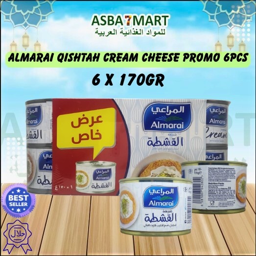 ALMARAI QISHTAH CREAM CHEESE PROMO 6PCS