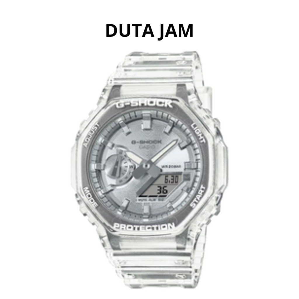 JAM TANGAN PRIA CASIO G-SHOCK GA-2100BM-7A8 GA2100BM-7A8 ANALOG DIGITAL RESIN STRAP ORIGINAL