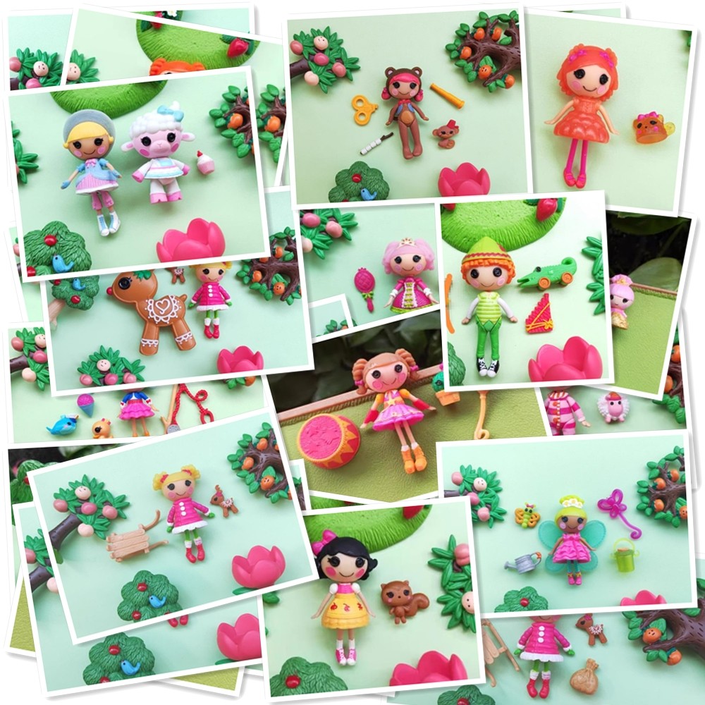 8cm doll New Lalaloopsy Mini Lala Princess Doll Figure Dolls For Girls Kids Toys Mini Dolls For Girl
