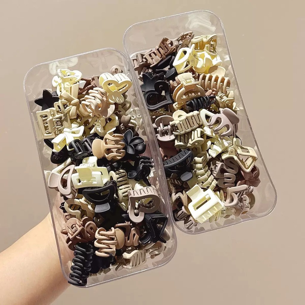 Mixed Hair Mini Small Grab Clip Girl Bangs Cute Hairpin Small Grab Clip Side Hair Clip Hair Accessor