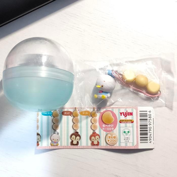 DONALD DUCK DONAL BEBEK DISNEY STRAP GANTUNGAN  GASHAPON ORI