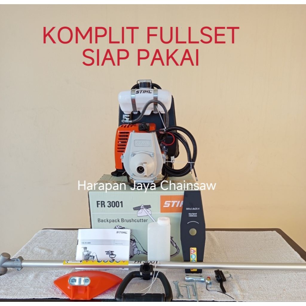 Lengkap Brush Cutter Mesin Potong Rumput Mesin Potong Rumput    Komplit Berikut Gagang Stik dan Pisa