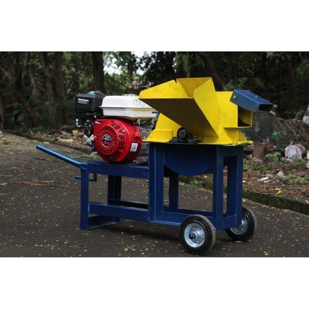 DISKON TERAKHIR - MESIN CHOPPER MINI PENCACAH HIJAUAN DAN BATANG SAJA DIESEL BENSIN MINI BISA RANGKA
