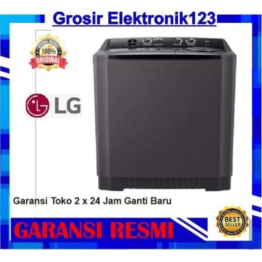 LG MESIN CUCI 2 TABUNG 14Kg P1400RTM / P-1400RTM NEW
