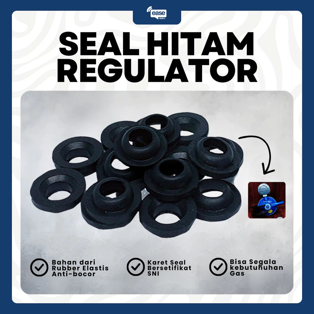 KARET SEAL REGULATOR GAS HITAM ANTI BOCOR LENTUR KARET SEAL REGULATOR