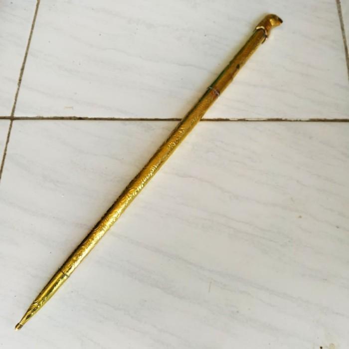 Koleksi Tongkat Komando Kepala Garuda Kuningan Isi Pdang Pisau KJ