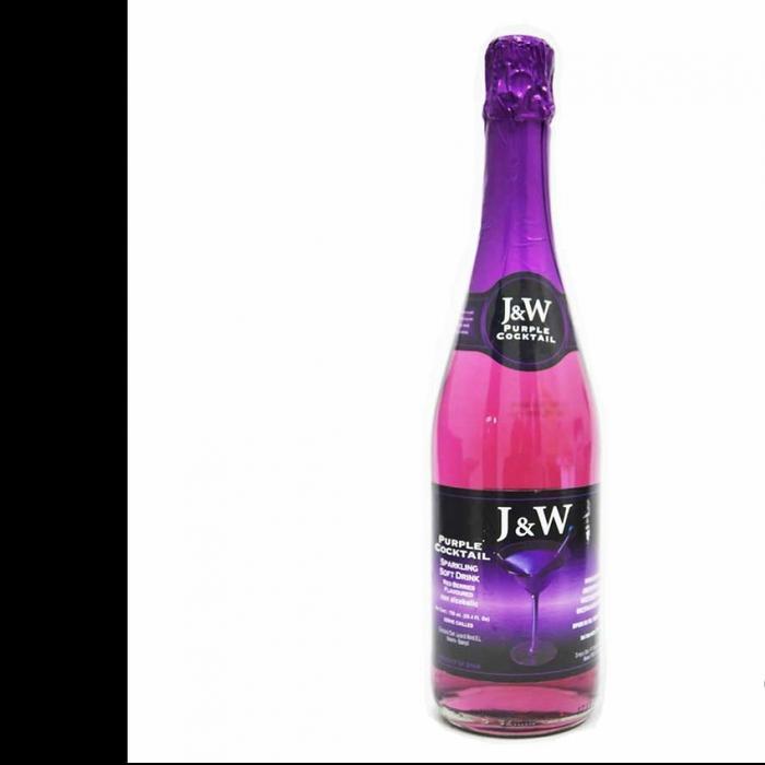 J&W SPARKLING PURPLE COCKTAIL 750ML