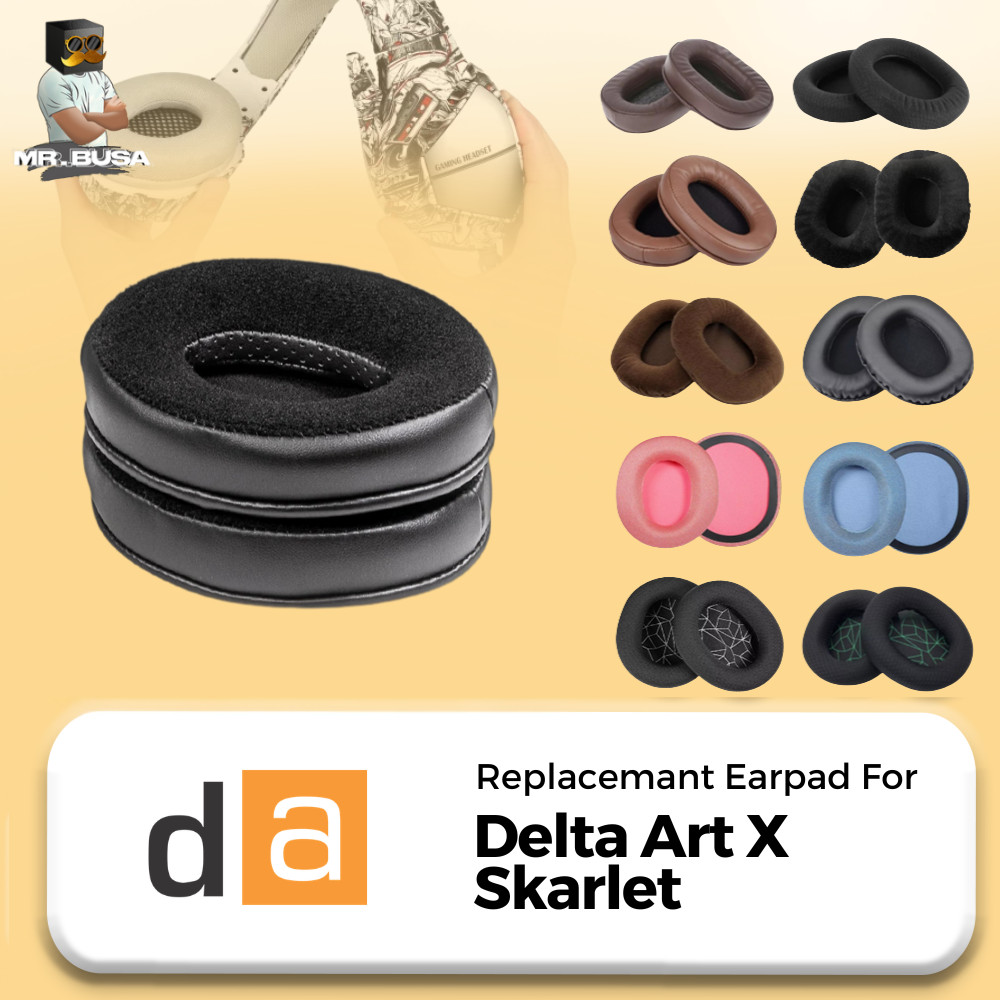 Earcushion Earpad Earcup Digital Alliance Delta Art X Skarlet Busa Bantalan Foam Pads