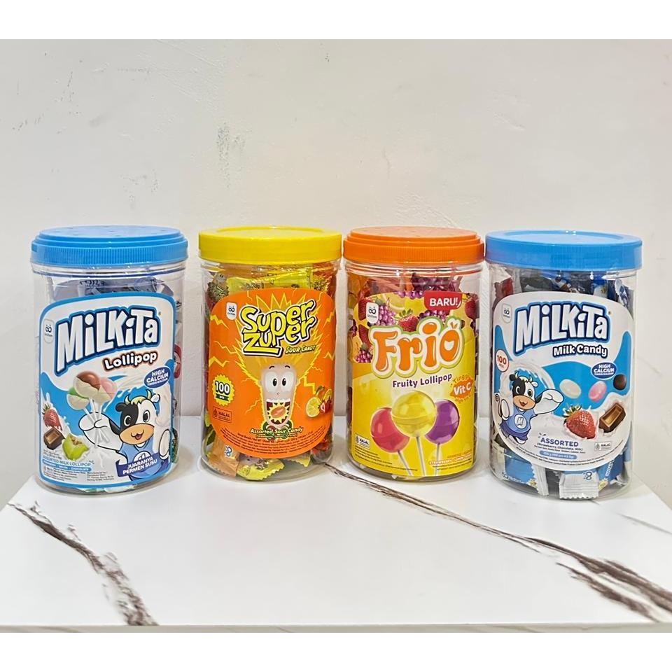 [1TOPLES] MILKITA PERMEN SUSU TOPLES  / LOLIPOP / ANEKA PERMEN