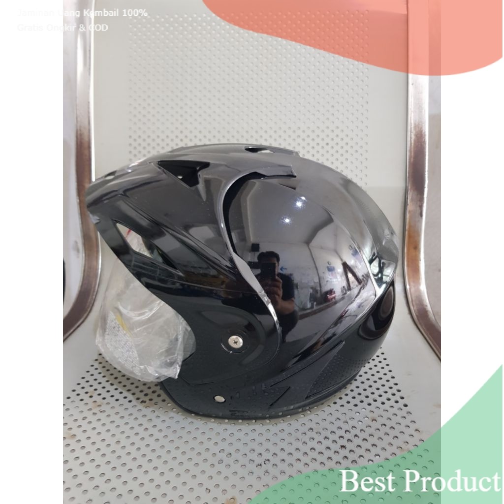 Helm half Face SNi / helm dewasa/ Helm SNI.souvenir lainnya