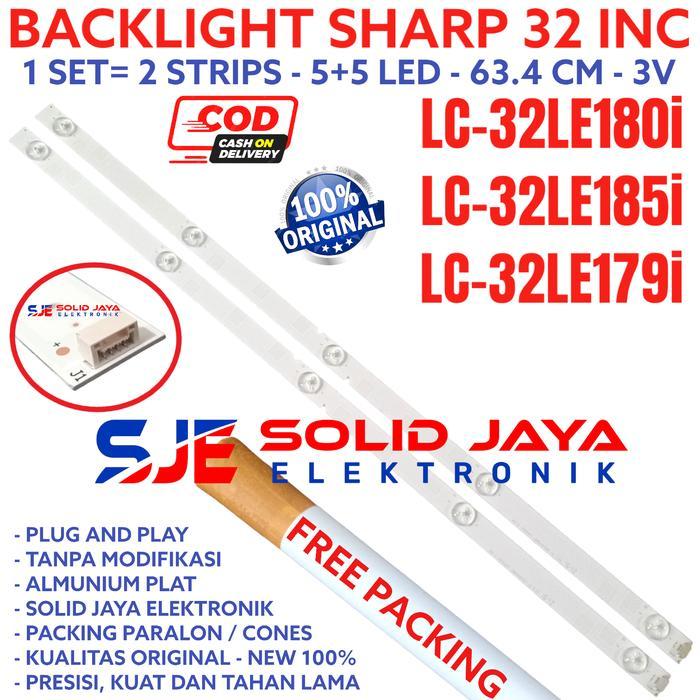 HOT PRODUK BACKLIGHT TV LED SHARP 32 INC LC 32LE180 32LE185 32LE179 32LE180I 32LE185I 32LE179I LC-32