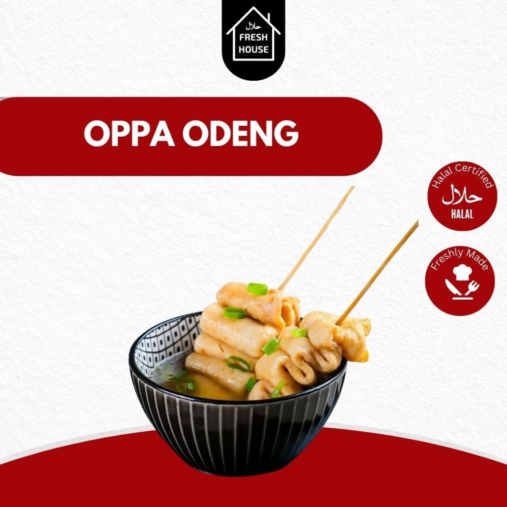 BEST SELLER Kue Ikan Khas Korea / Oppa Odeng 220GR / Oppa Odeng Kue Ikan