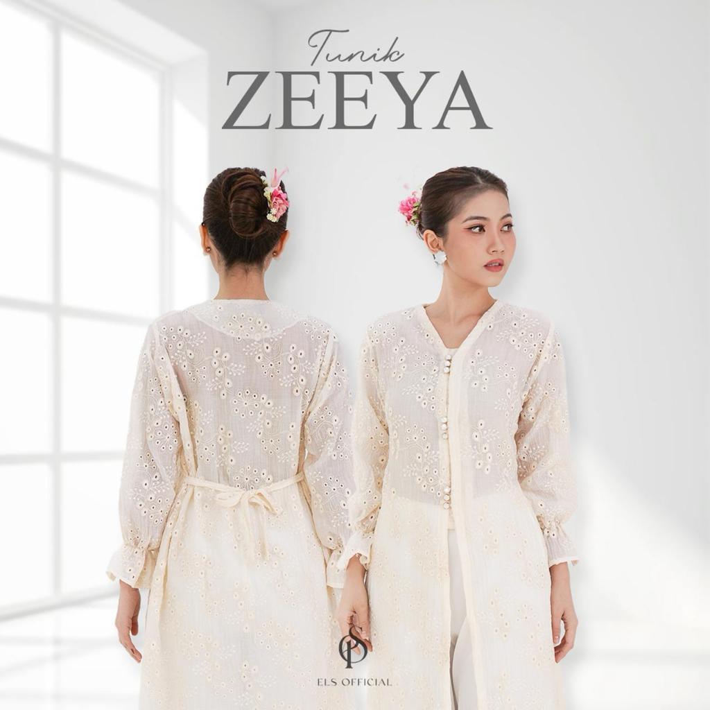 Zeeya Tunic Raya Wanita Terbaru Baju Lebaran ( Terlaris,Termurah Kekinian )
