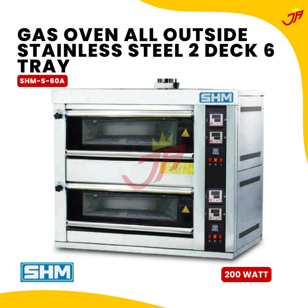 SHM GAS OVEN DECK 2 DECK 6 LOYANG SHM-S-60A / SHM S 60A