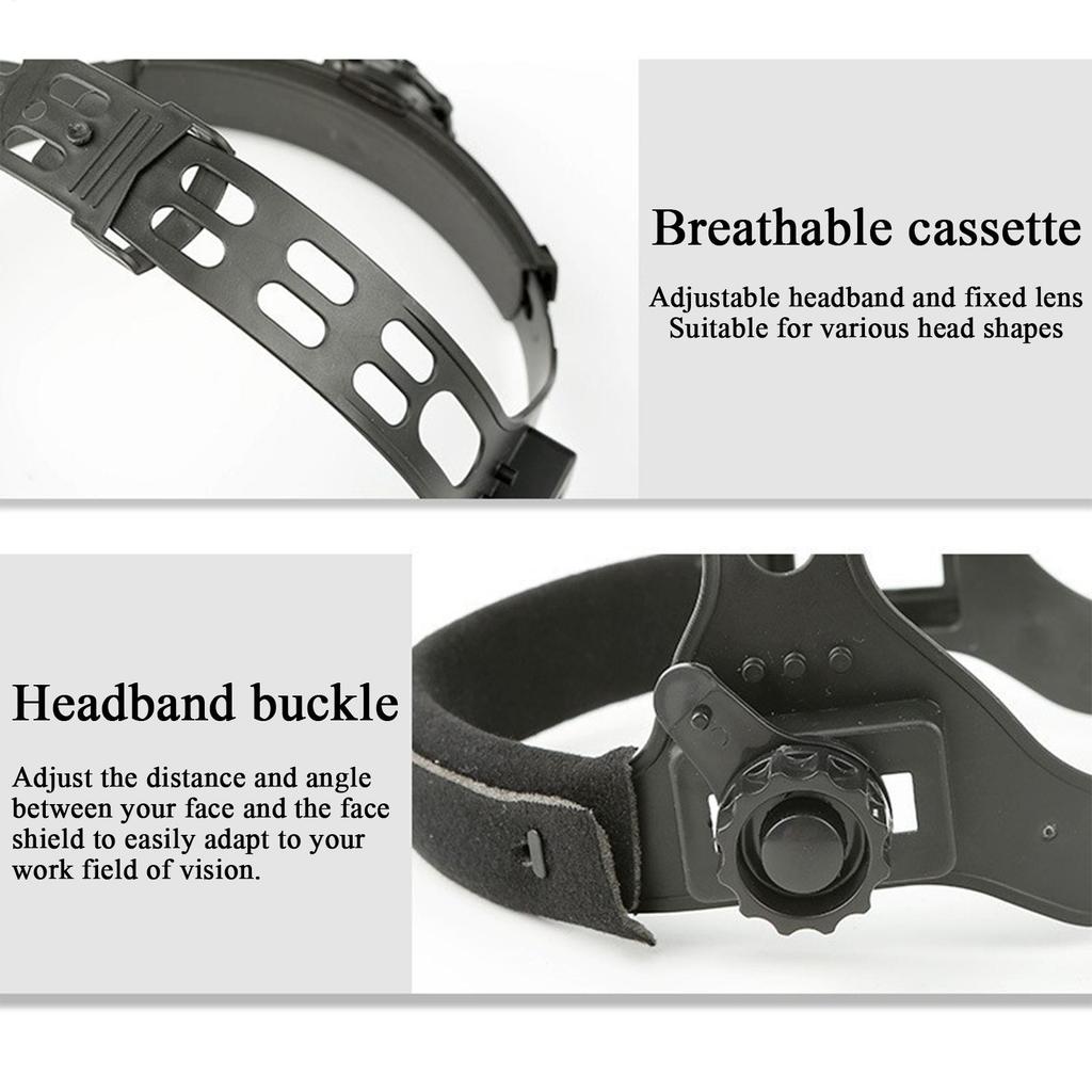 Welding Helmet Adjustable Light Blocking Welder Work Safety Equipments Welder Helmet for Women Men P