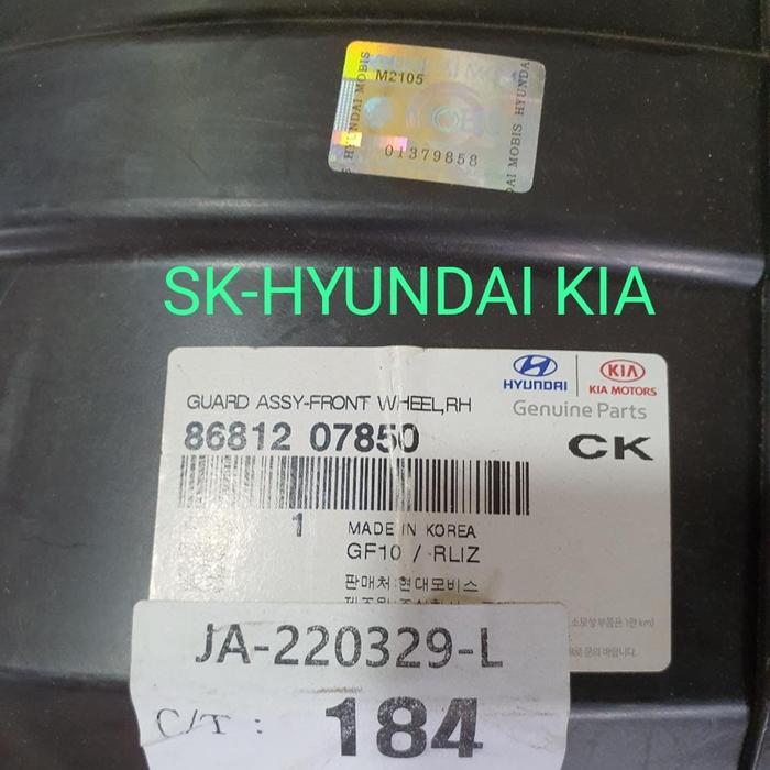LINER FENDER KANAN KIA PICANTO CISMO - ASLI BERMUTU