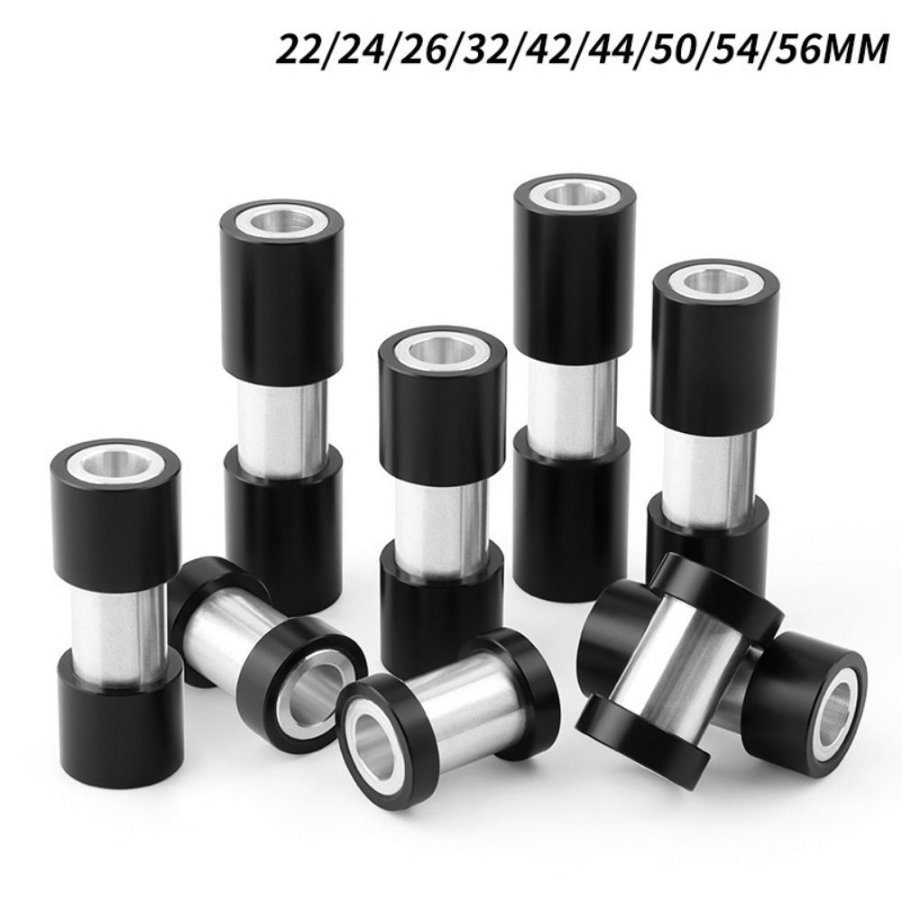 Bushing Shock Belakang MTB dari Aluminium Alloy OD 12mm ID 8mm, Suku Cadang Peredam Kejut Sepeda Gun