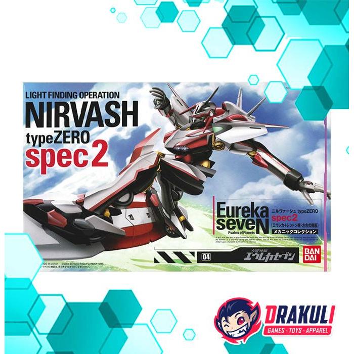 Drakuli Hobbies BANDAI Plamo Eureka Seven - Lightning Finding Operation Nirvash Type Zero Spec 2