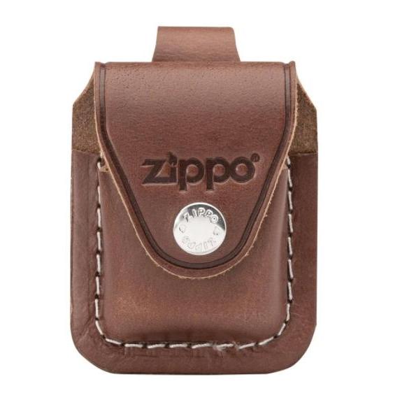 Zippo Original LPLB Brown Lighter Pouch with Loop