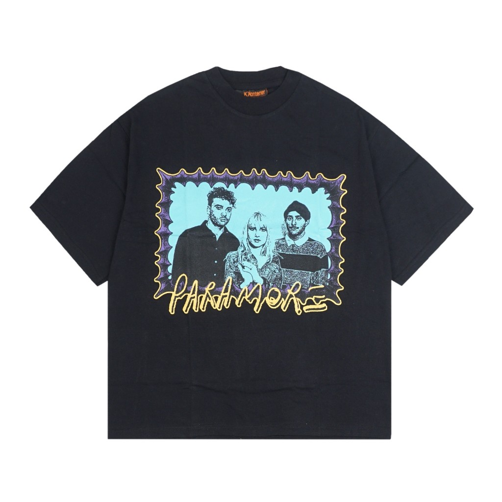 KKONTENER PUNKED UP "PARAMORE" RELAXED FIT TSHIRT BLACK Original