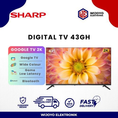 TV SHARP LED 42 INCH 42BG1 ANDROID TV GARANSI RESMI & TERMURAH / 43GH 43 INCH GOOGLE TV - 43GH TV AJ