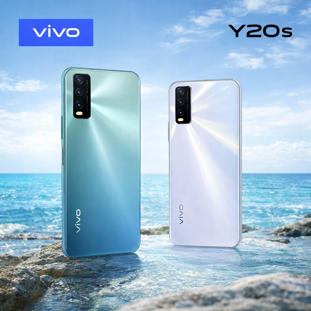 HP VIVO Y20s 8GB/256GB – Baterai Tahan Lama, Layar Besar, Garansi Toko 1 Tahun