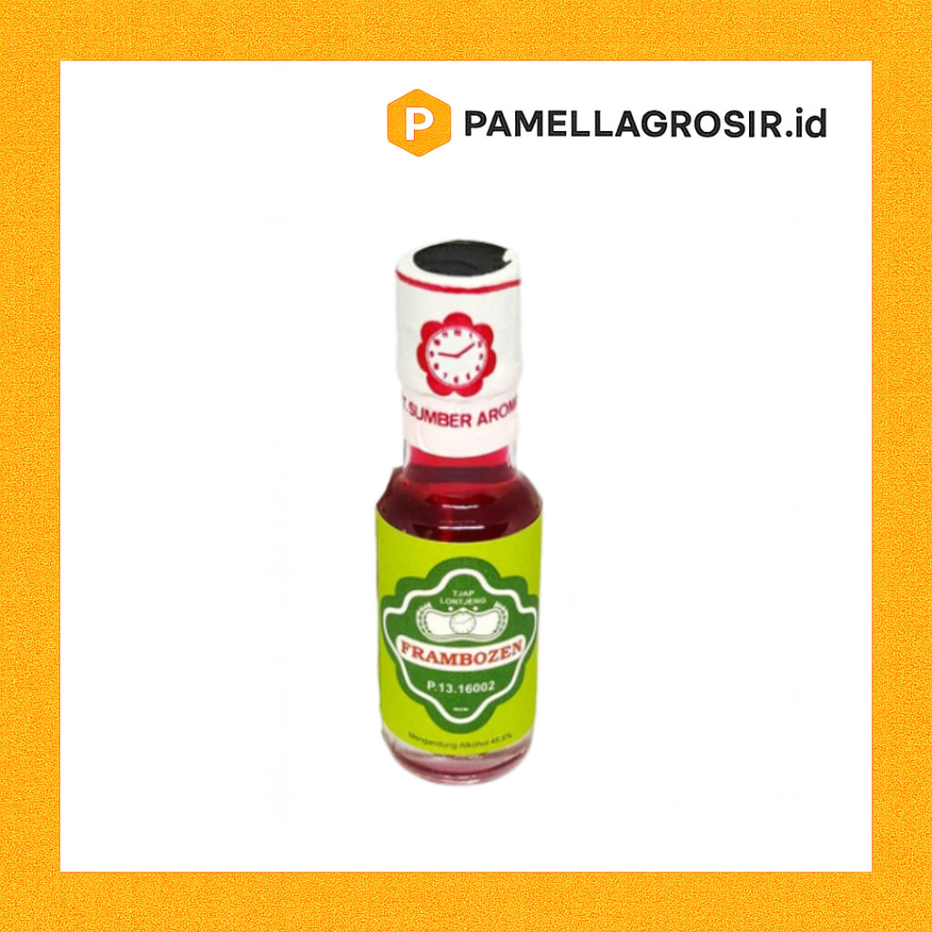 PERISA MAKANAN VANILI CAIR CAP LONTJENG TIE PERISA FRAMBOS PERISA VANILI VANILA ISI 10ML