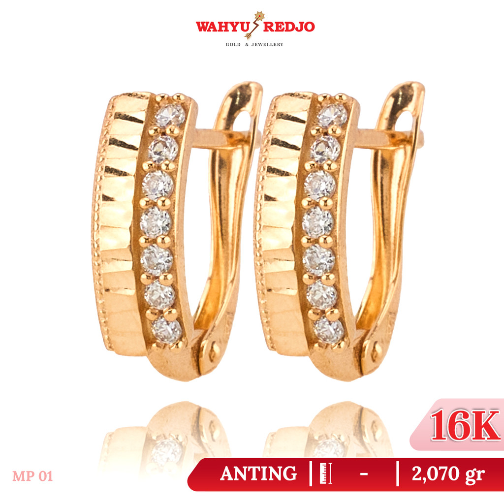 Anting Emas Kadar 16K Wahyu Redjo AN-16K 31123112