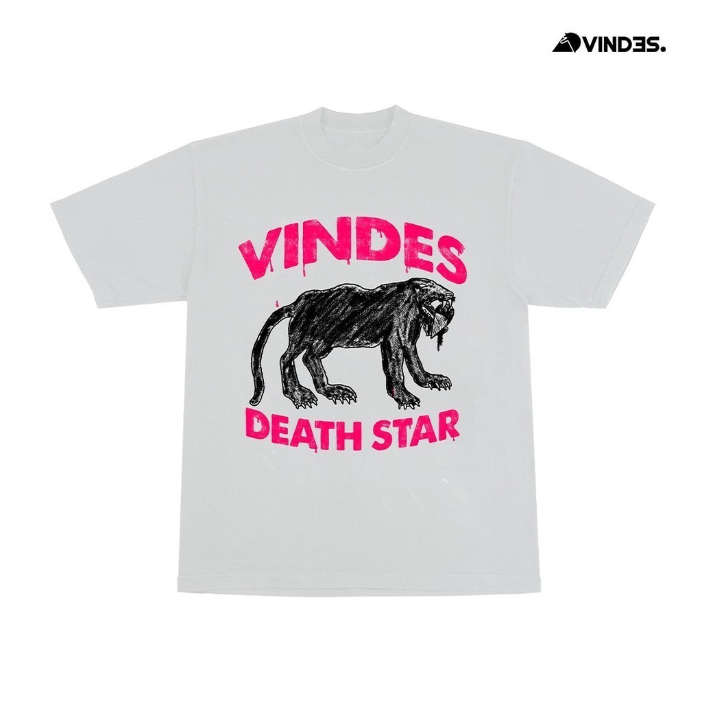 Vindes Store - Kaos - Vindes Death Star Neon Pink Black - SS