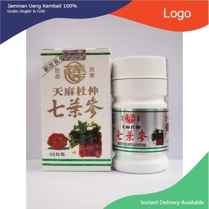 PROMO Toko Seven Leave Asli~  Seven leave ginseng botol plastik  TM AR ~_~