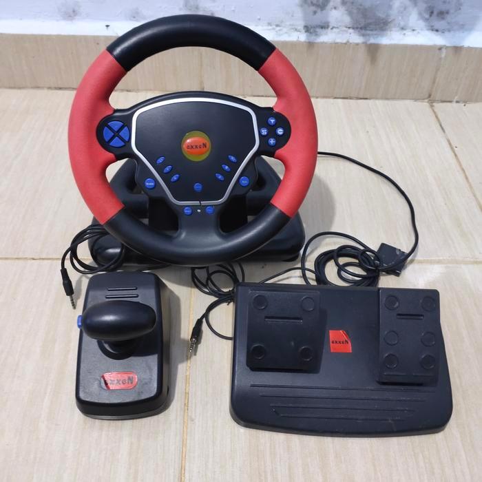 (RUSAK) Exxen Steering Wheels PS1 PS2 Stir Second