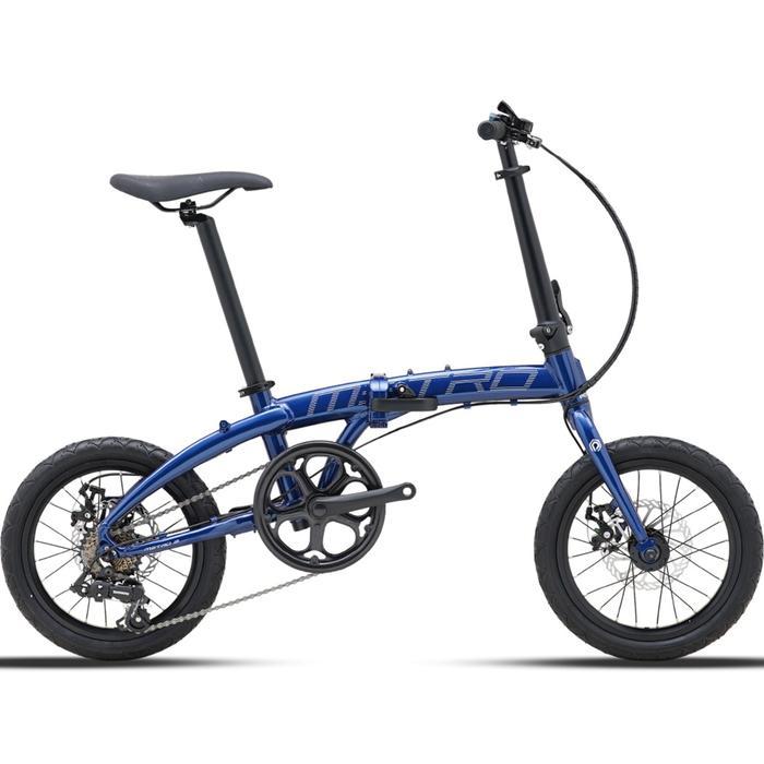 Polygon Metro 2 Sepeda Lipat 7 Speed [16 Inch] Folding Bike - Blue