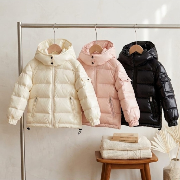 ( TOP2699 / TOP2865 / TOP2878 ) Jacket jaket hoodie winter musim dingin anak ultralight water repell