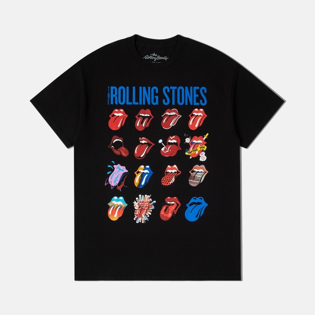 [HOT] The Rolling Stones - Logo Evolution Tshirt