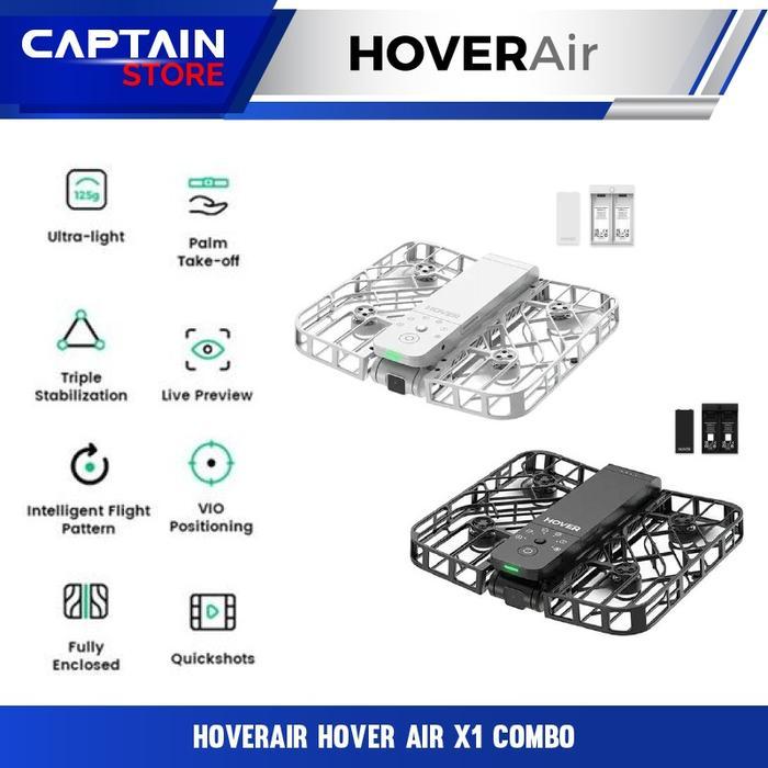 HoverAir Hover Air X1 Pro Max Basic Combo Drone Camera ProMax Hover X-1 - DRONE HOVERAIR - X1 COMBO,