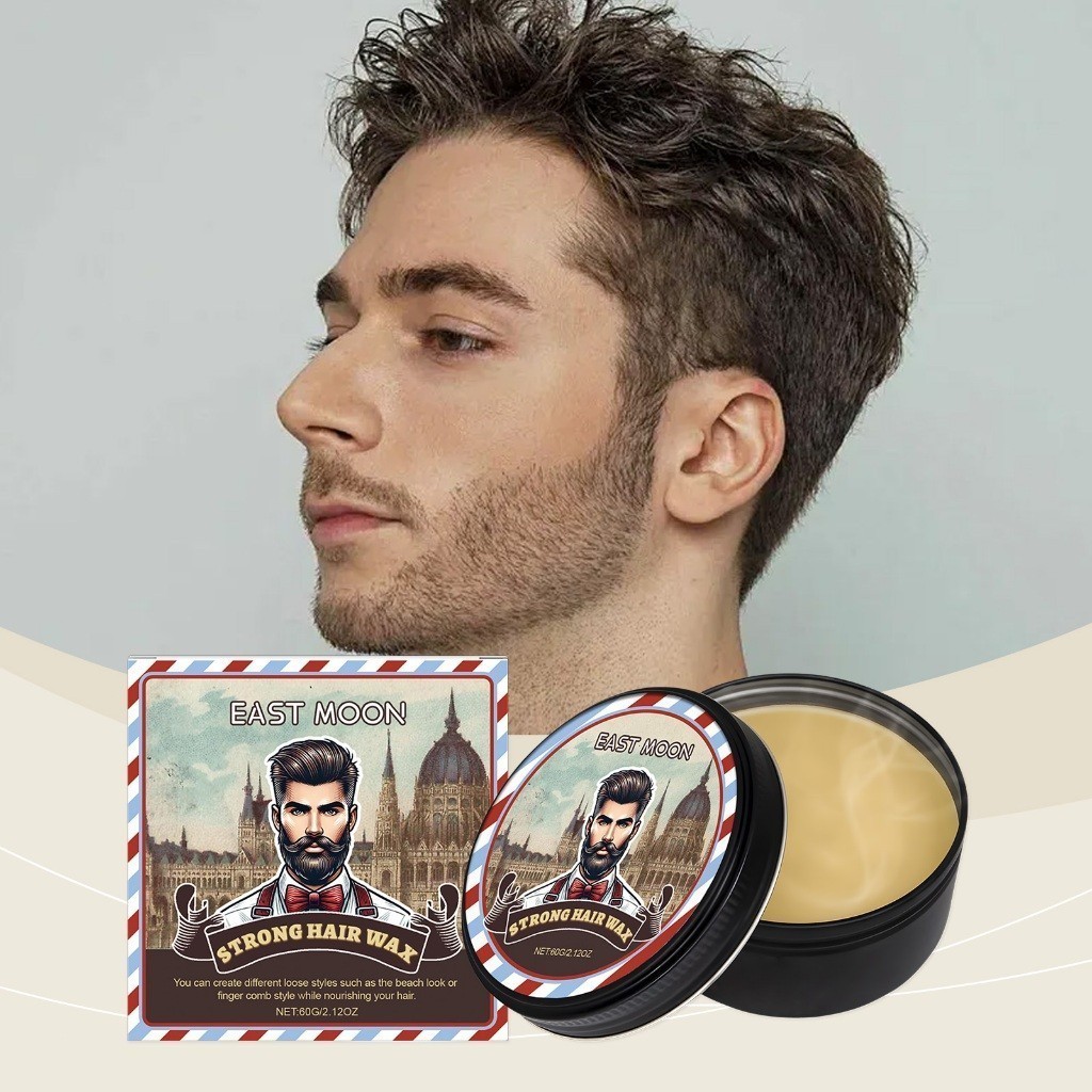 East Moon Wax Rambut Pria 60g Wax Rambut Rambut Pria Styling Rambut Pria Finish Natural Matte Hair S