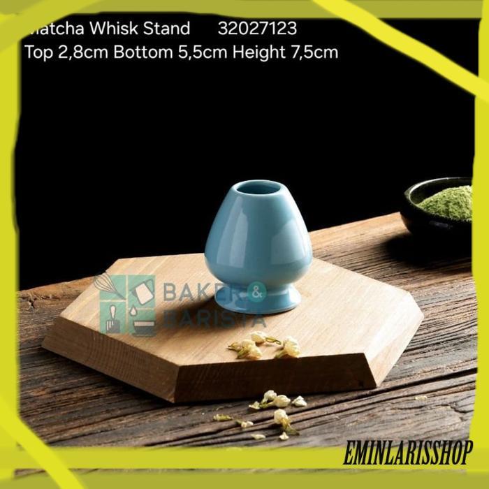 Matcha Whisk bamboo Chasen tools alat matcha green tea jepang - M Whisk Stand
